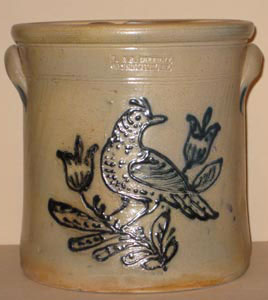 Diebboll / Pines End Pottery - Salt-glazed Stoneware Crock