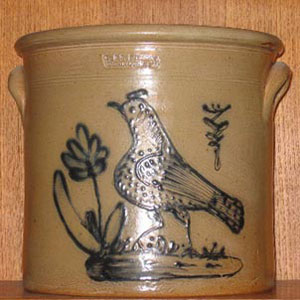Diebboll / Pines End Pottery - Salt-glazed Stoneware Crock