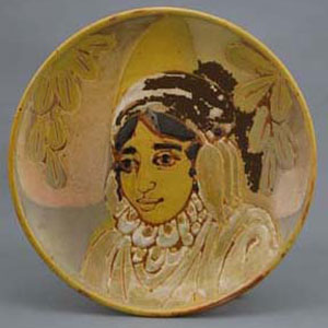 Diebboll / Pines End Pottery - Salt-glazed Stoneware Plate