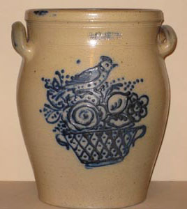 Diebboll / Pines End Pottery - Salt-glazed Stoneware Crock