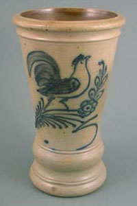 Diebboll / Pines End Pottery - Salt-glazed Stoneware Vase