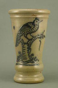 Diebboll / Pines End Pottery - Salt-glazed Stoneware Vase