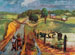 R.H. Diebboll / Pines End Prints - Farm Scene